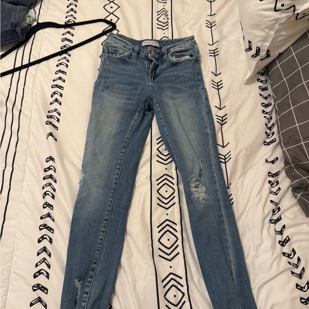 Flying Monkey Light Blue Skinny Jeans